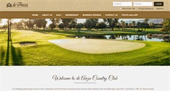 Desktop Screenshot of deanzacountryclub.com